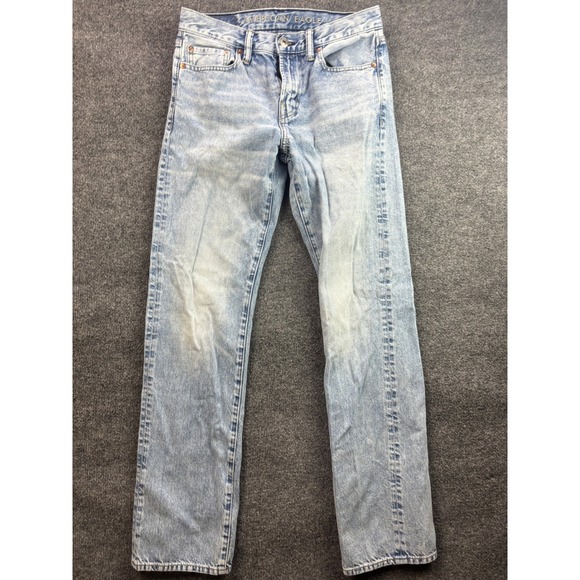 American Eagle Outfitters Other - American Eagle Original Bootcut Jeans Mens 31x32 Light Wash Denim Classic Fit